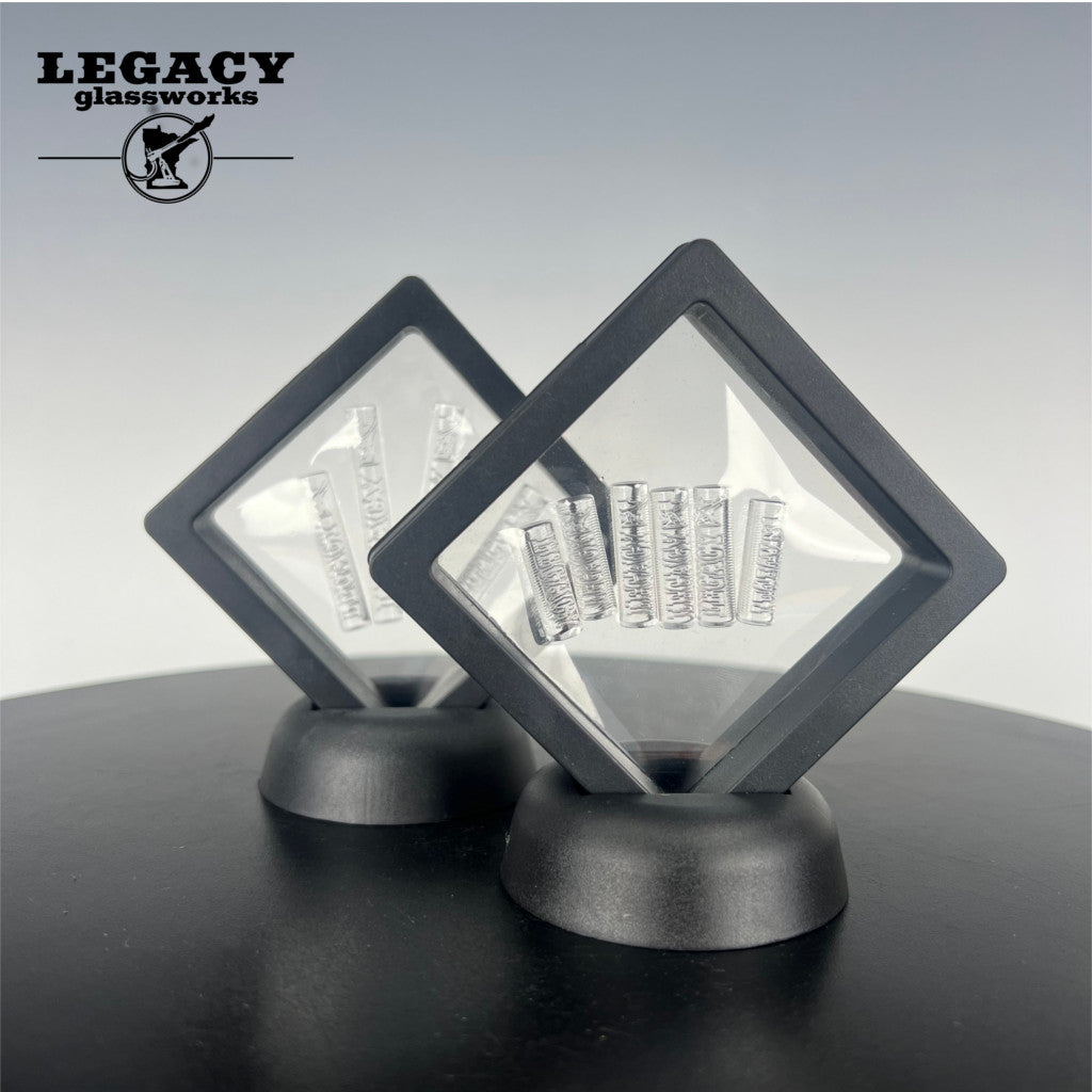 Ewok Glass x Legacy Glassworks Custom Quartz Pillars