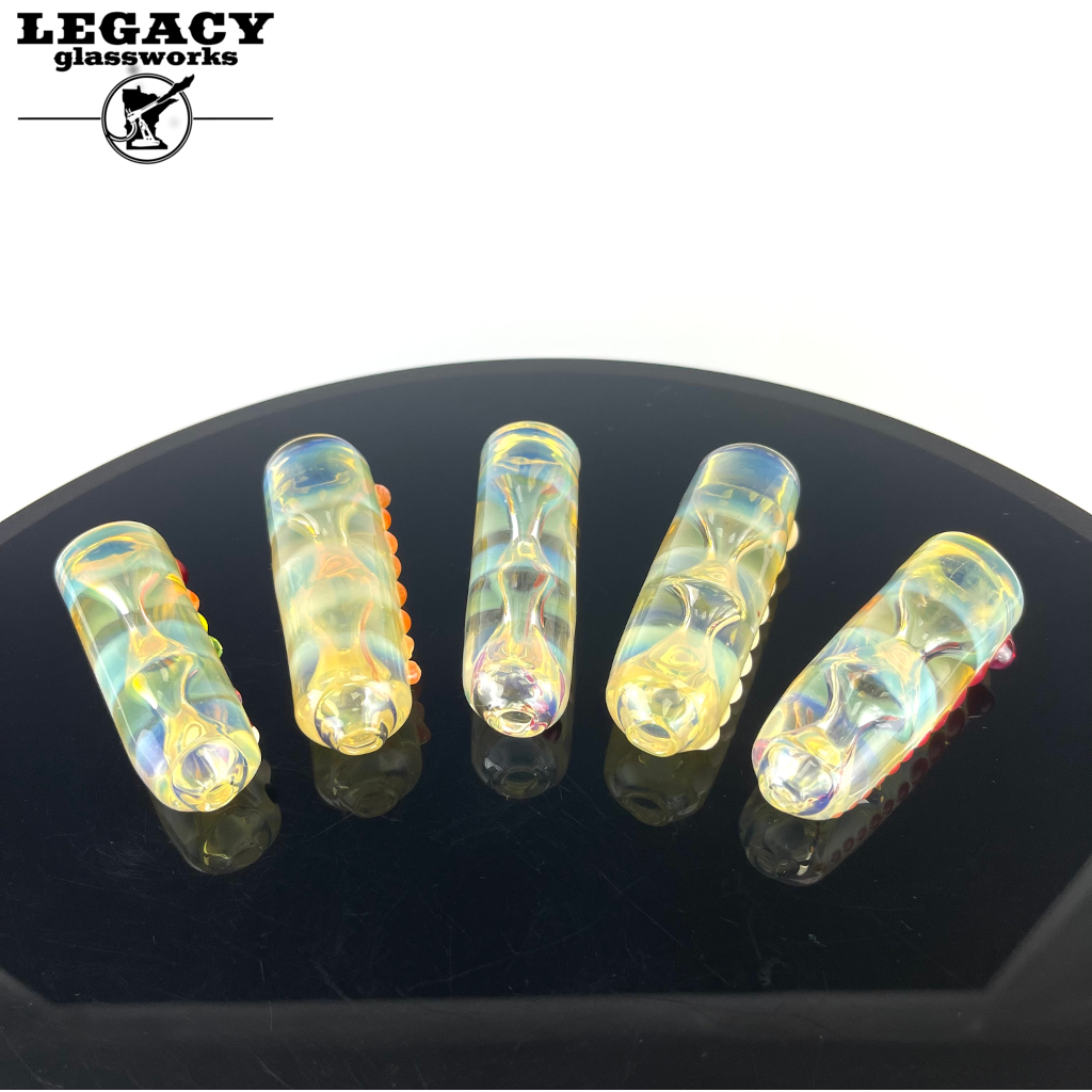 Happy Mess Glass Thick Fume Chillum