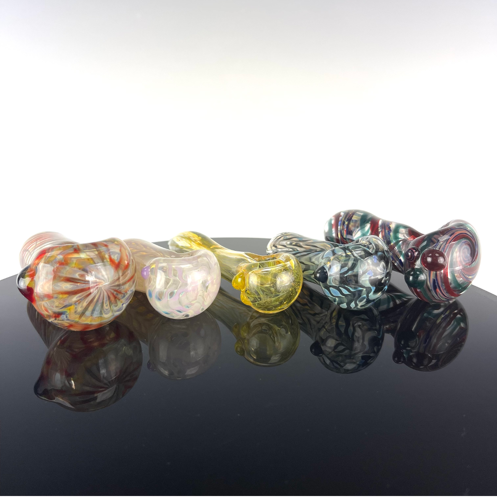 Mess Glass Happy Mess Glass Rake & Twist Spoon | Legacy Glassworks