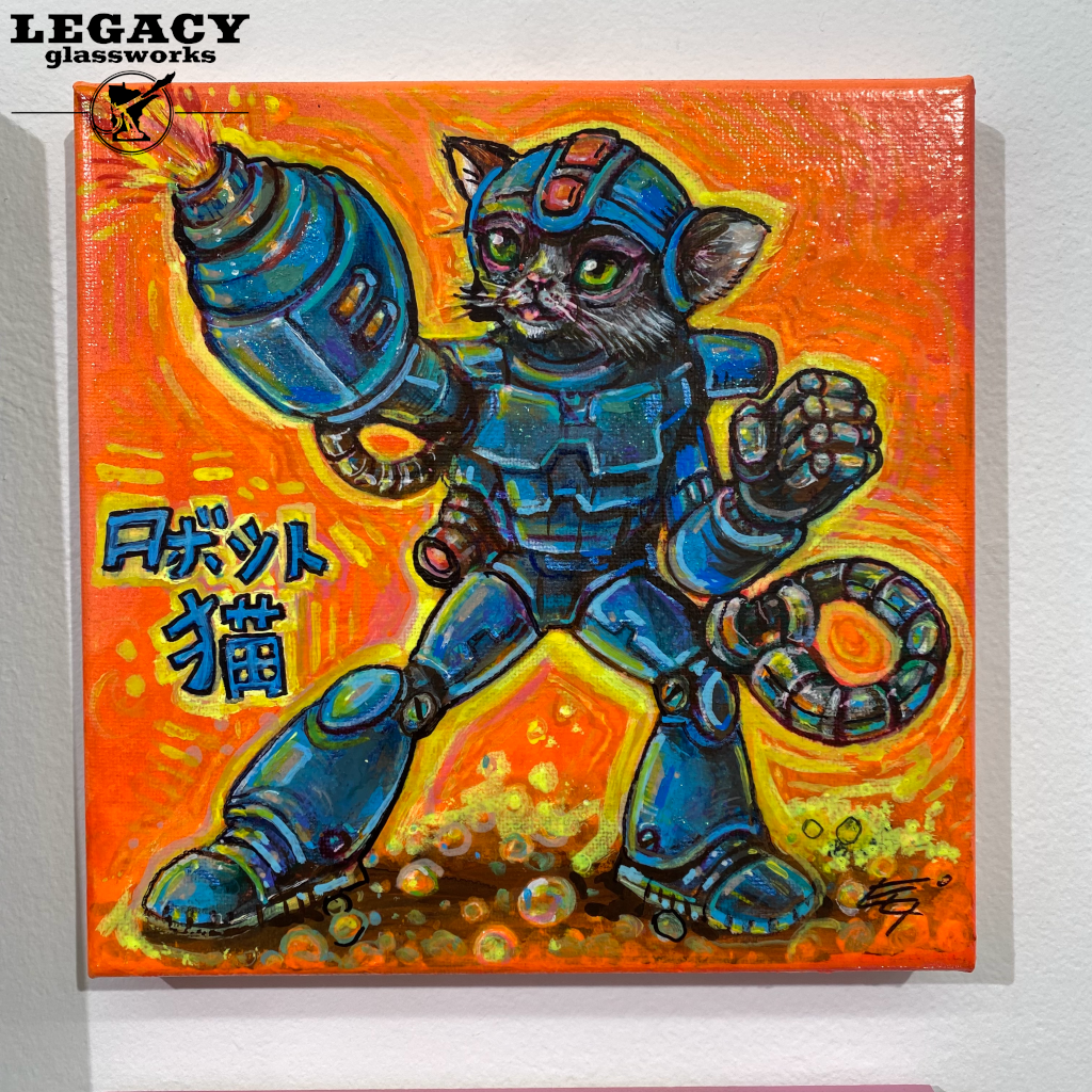 "Roboto Gato Mega Cat" by Eli Libson
