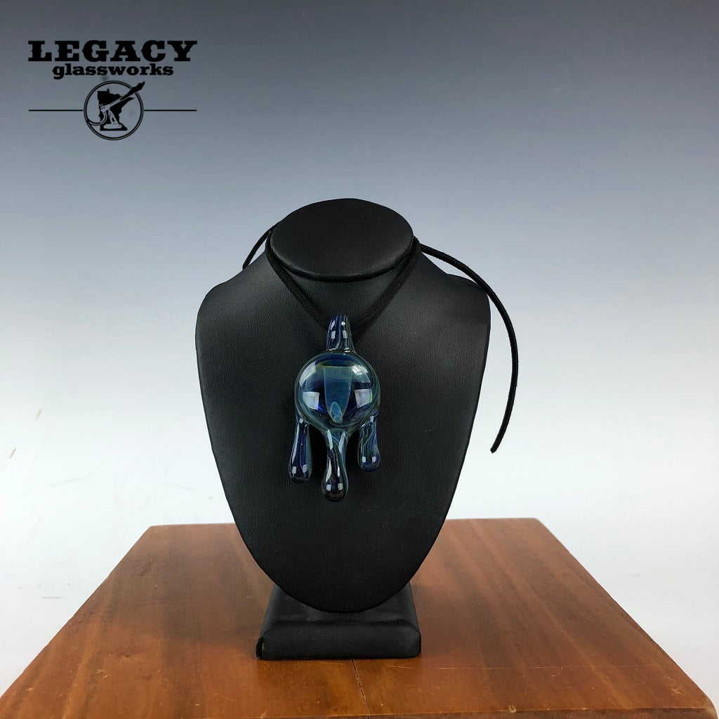 Mindset Glass Galaxy Mushroom Drip Pendant