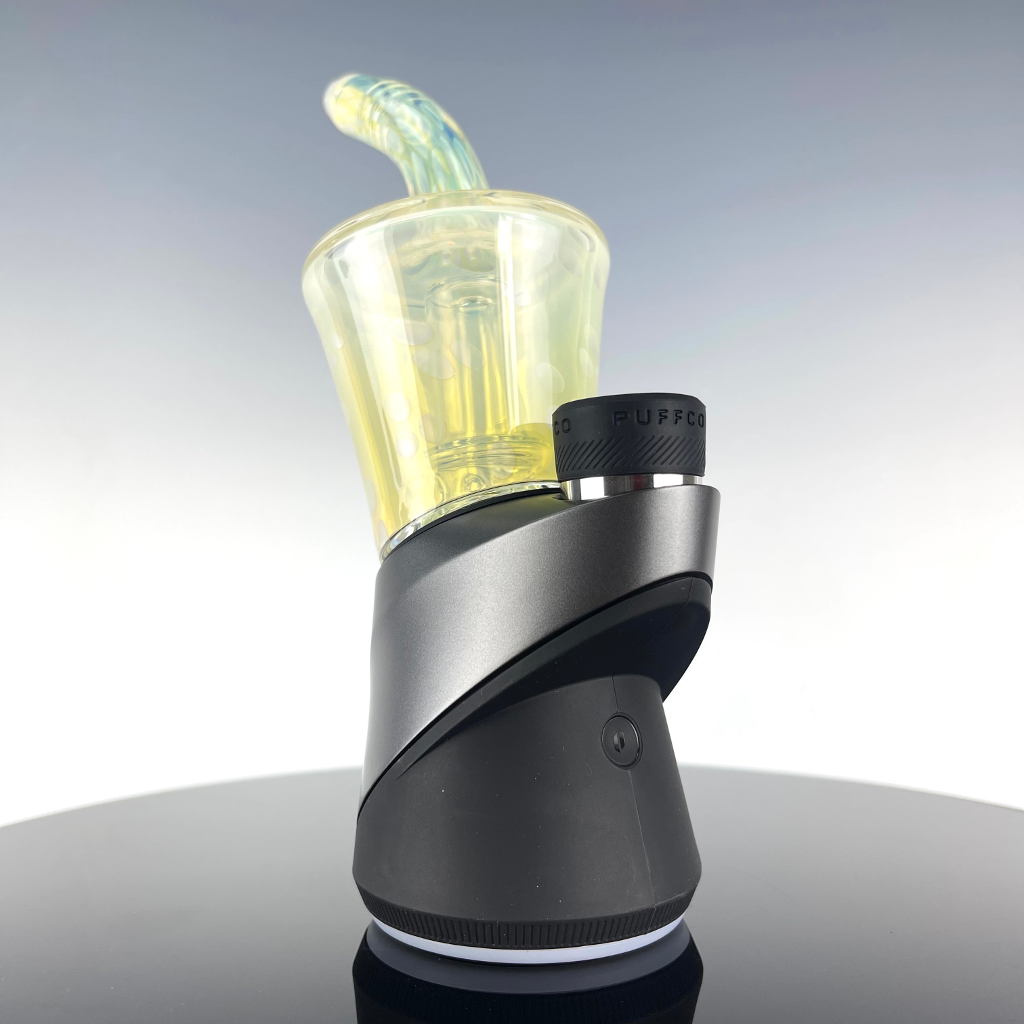 4.0 (Eric Ross) 2024 Silver Fumed Puffco Peak Tops | Legacy Glassworks