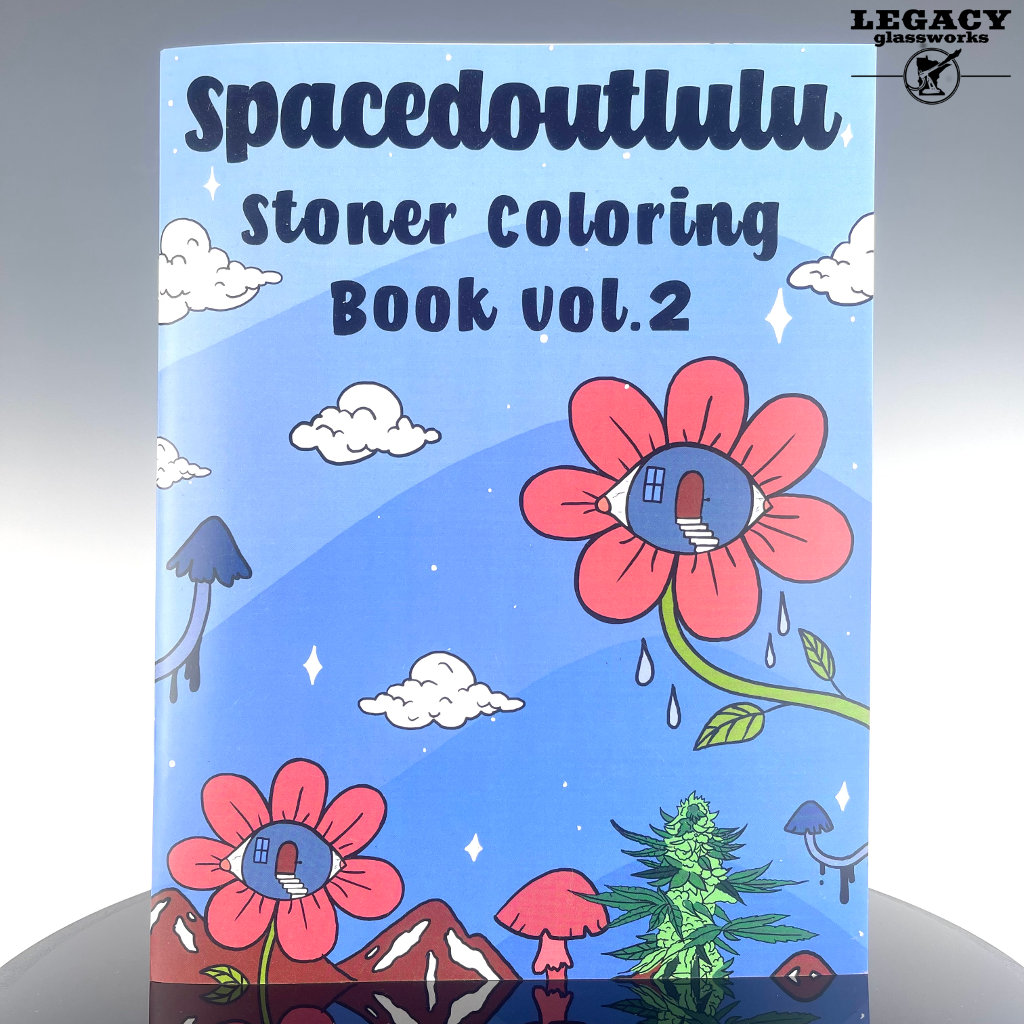 Spaced Out Lulu Stoner Coloring Book Vol. 2