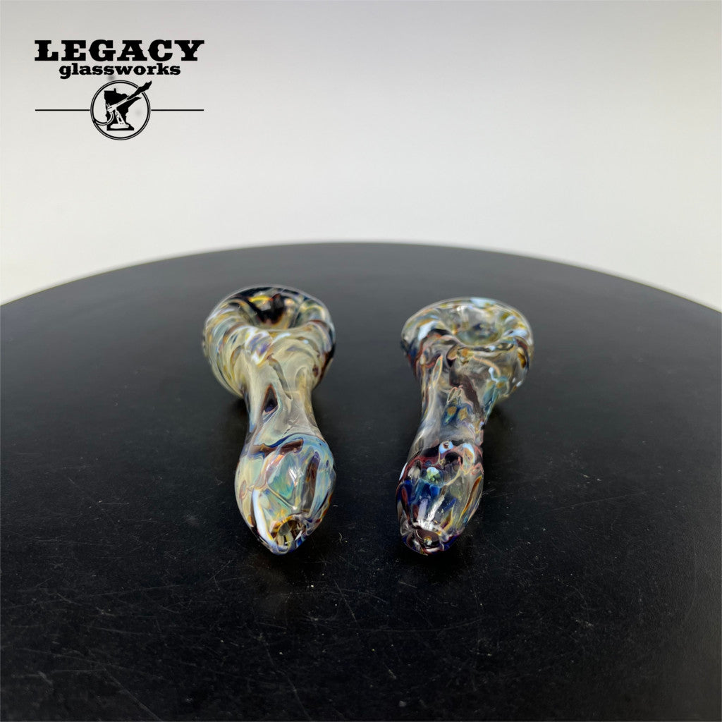 TGM Glass Marbled Spoons