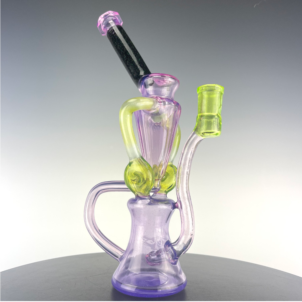 Wolfe Glass Double Donut Floater