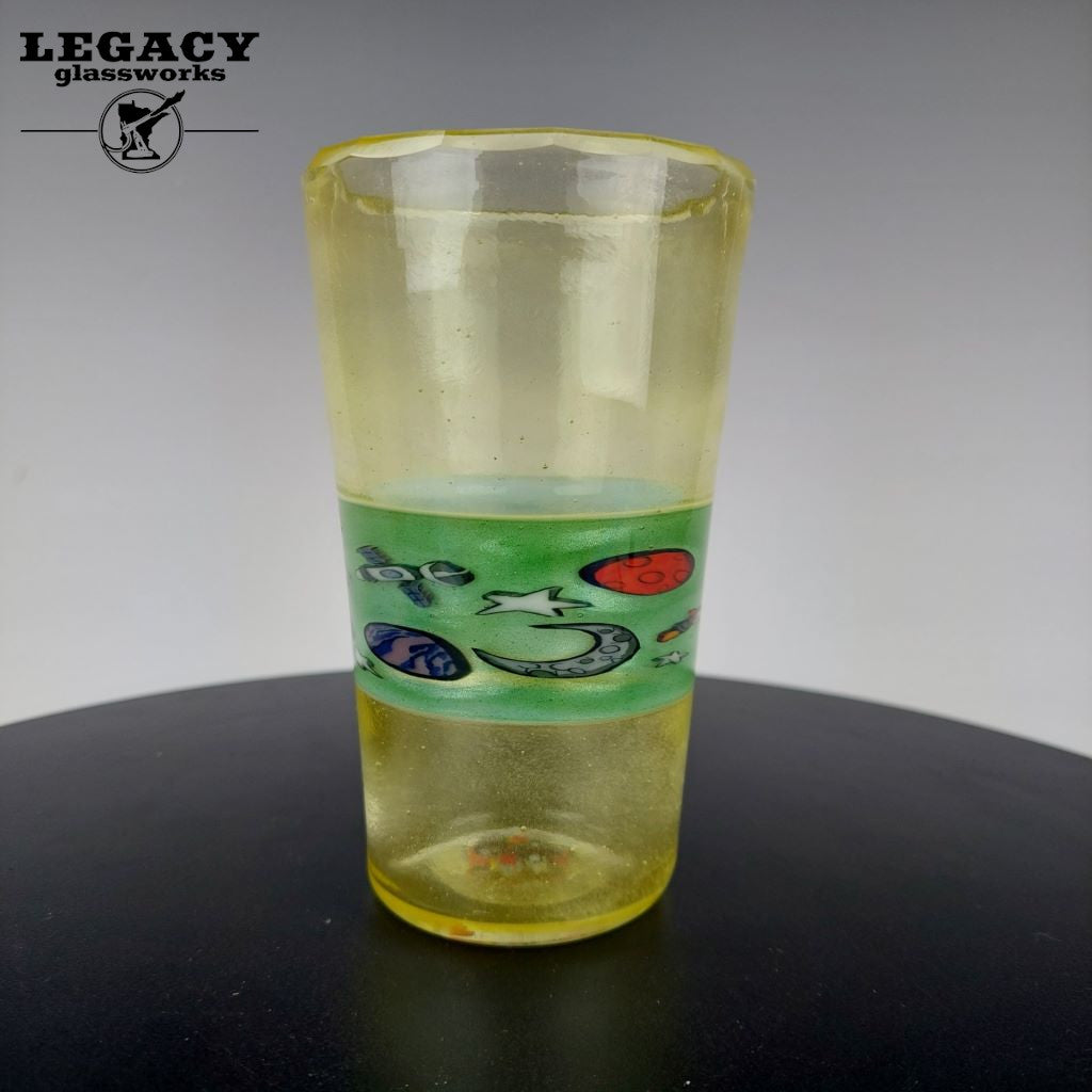 Slick Rick x Dynamic Glass Faceted Cup