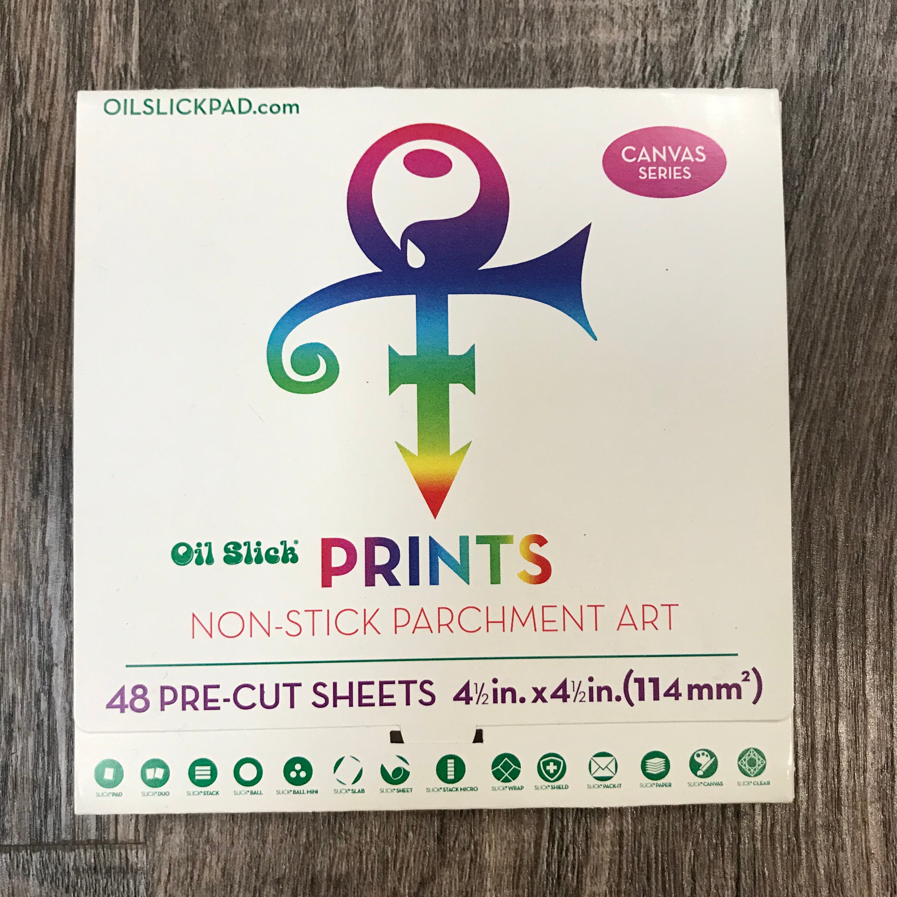 OilSlick Printed Parchment Sheets