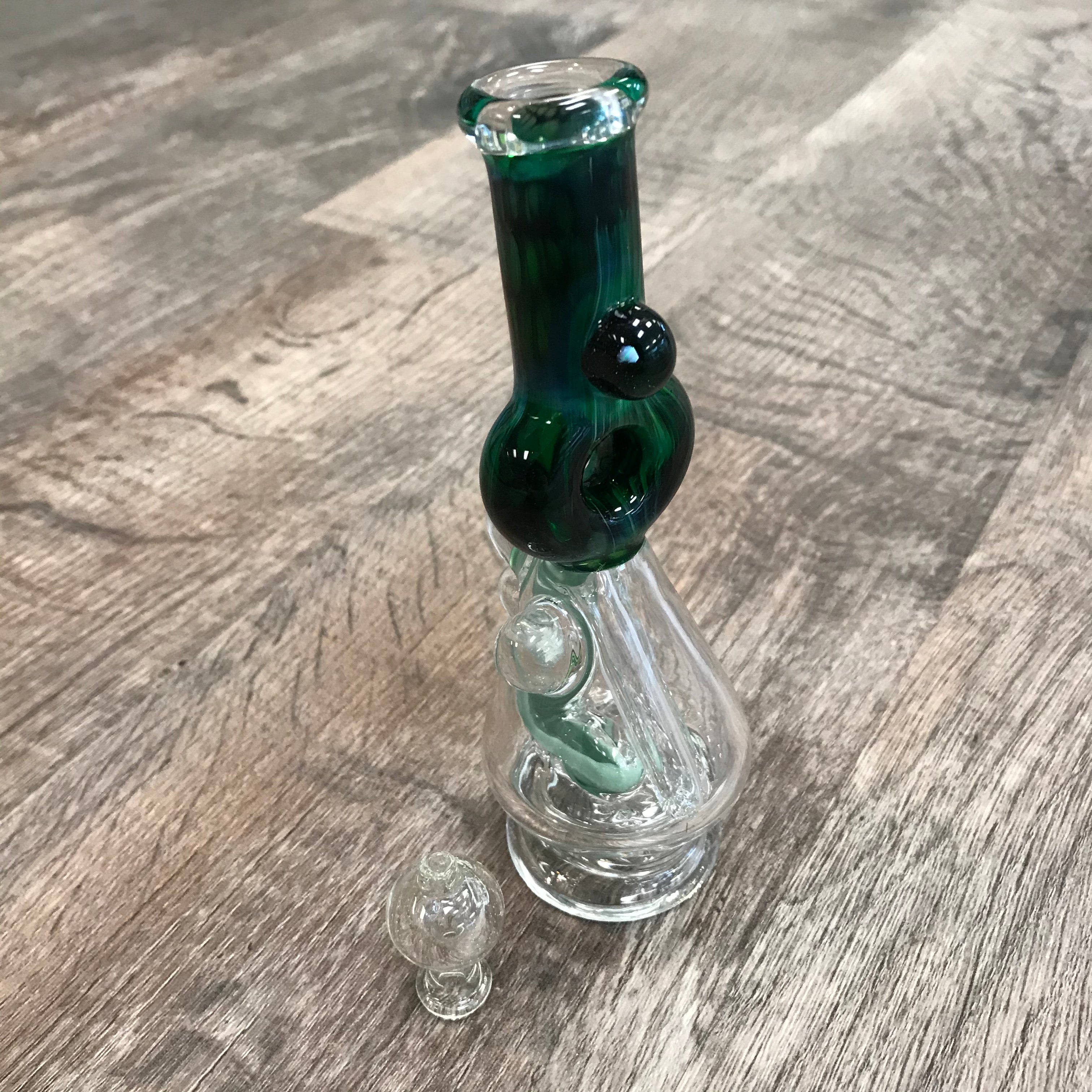 First custom glass! chugs way better. it's a shame puff co gives us such  lazy subpar glass. : r/puffco