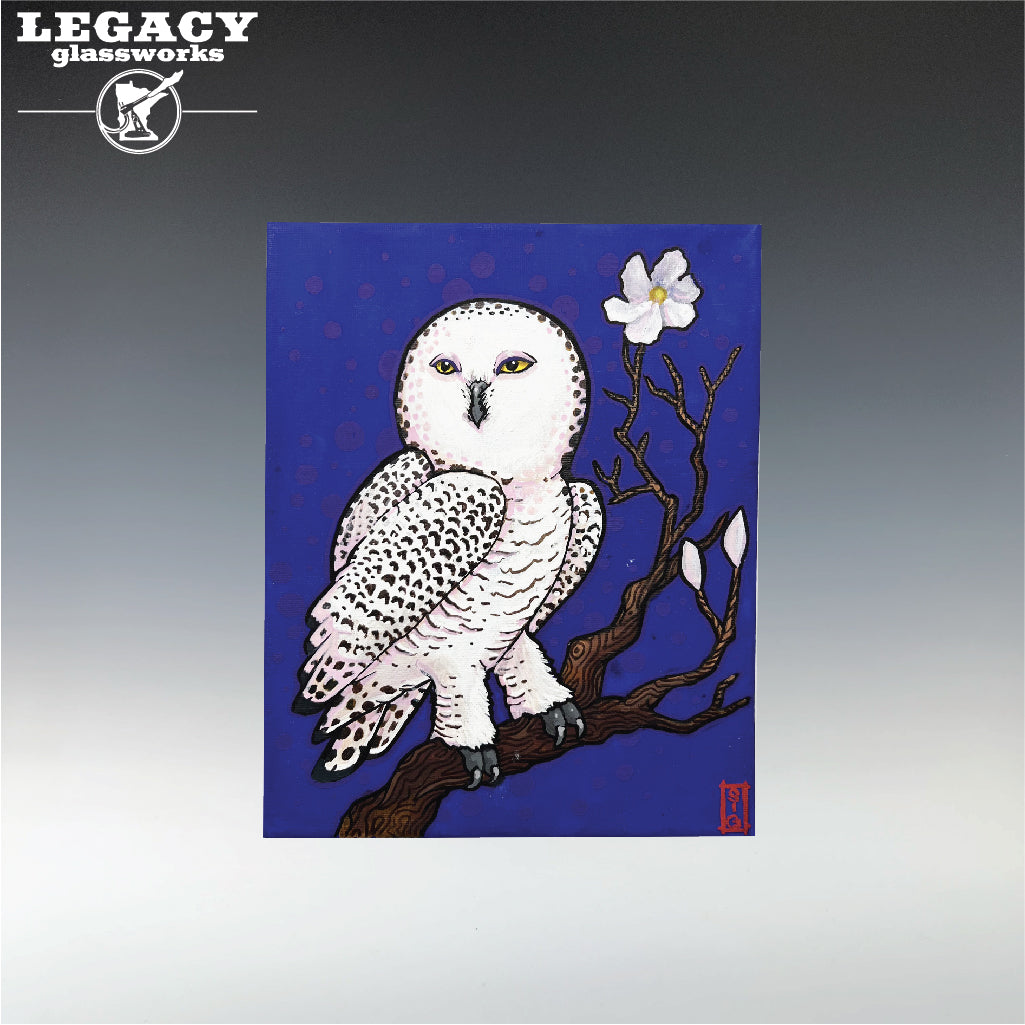Sig Natur Snowy Owl Painting