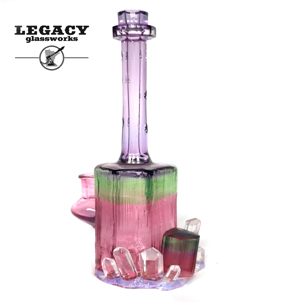 Digger Glass Crystal Rig | Legacy Glassworks
