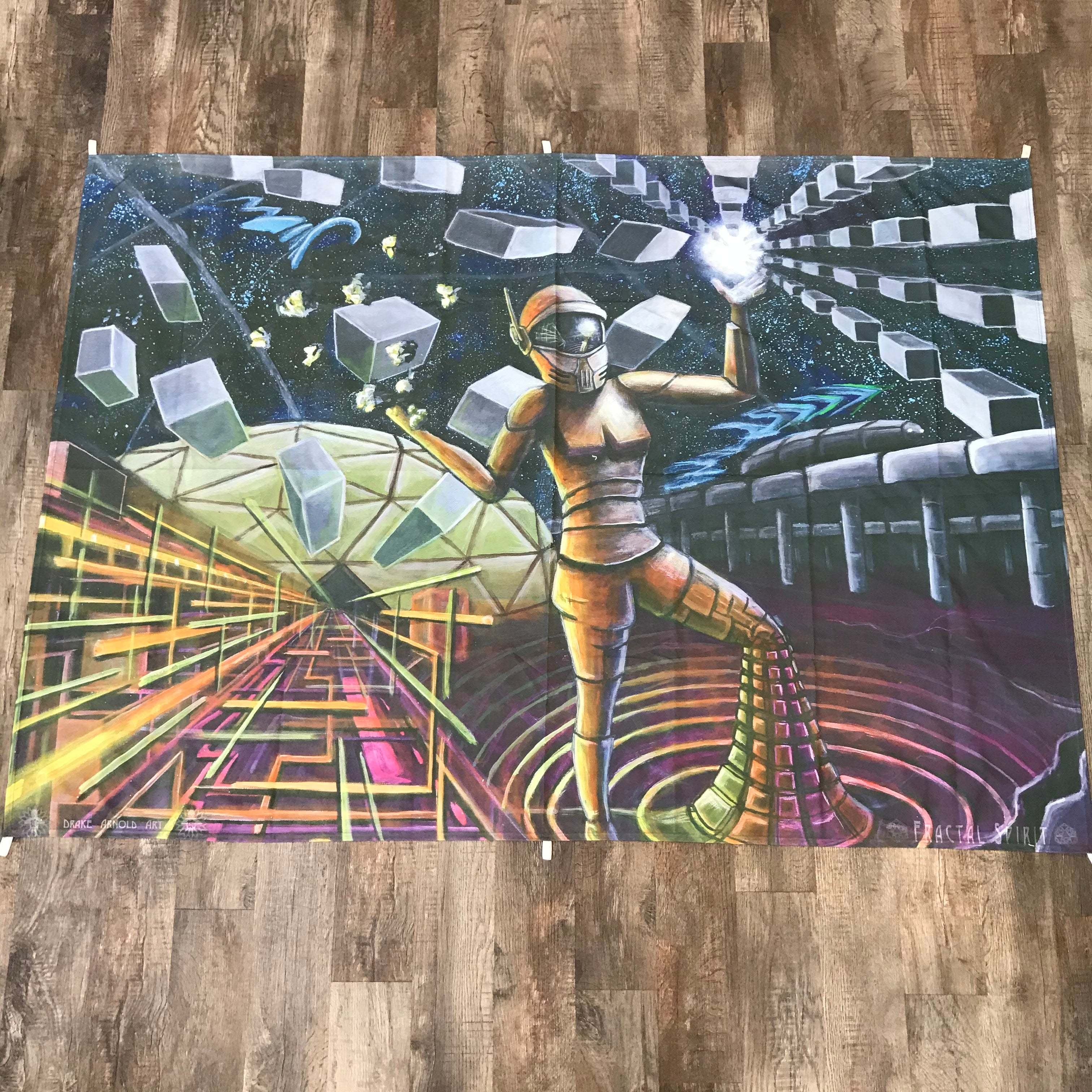 Drake Arnold Astronaut Tapestry