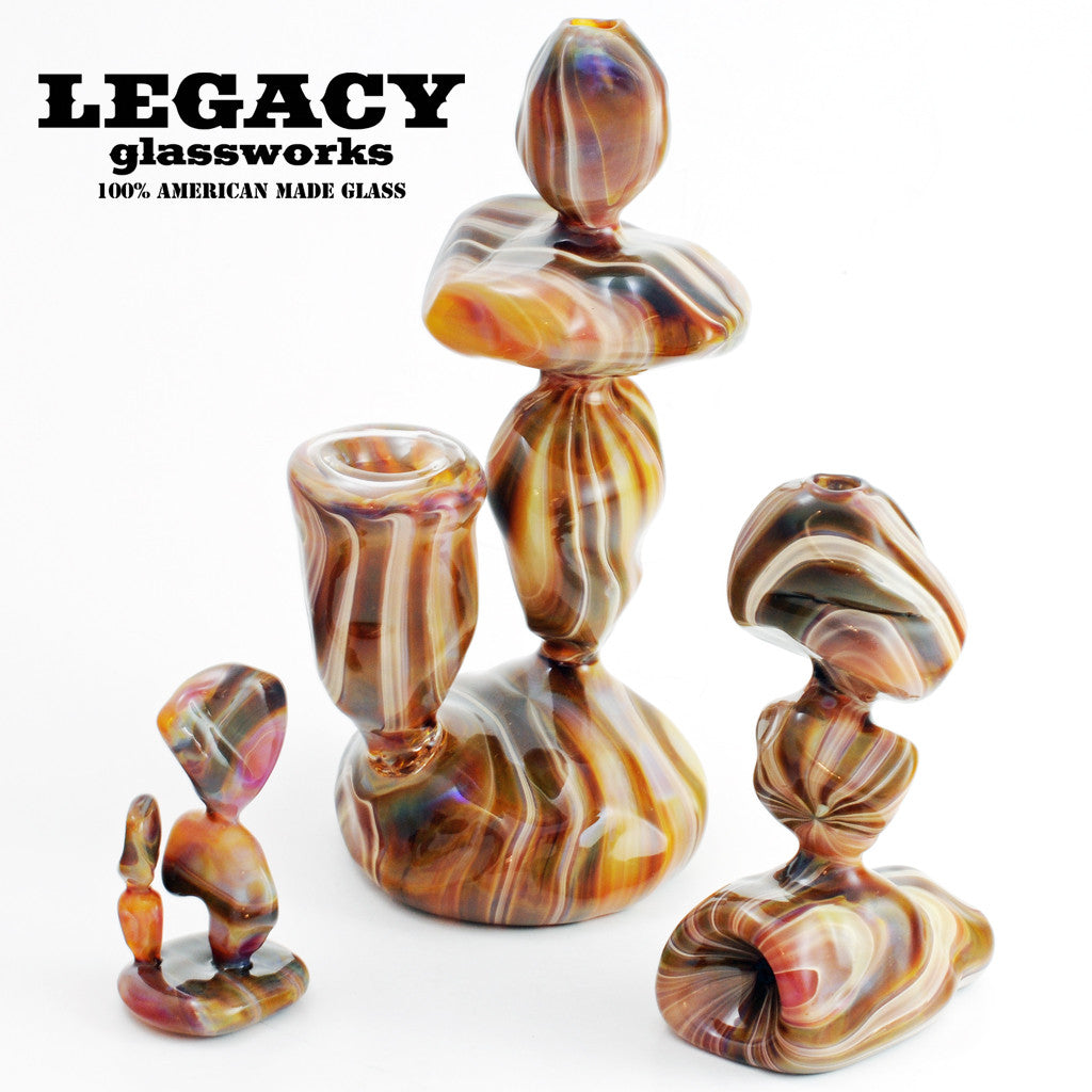 BK Glass Rock Stack Banger Hanger | Legacy Glassworks