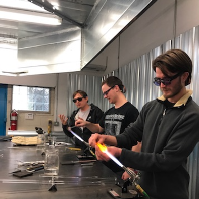 Glassblowing Class: Making a Marble