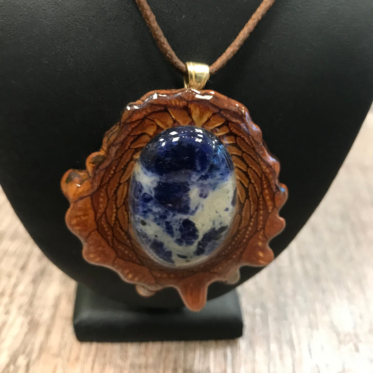 Third Eye Pinecone Pendant Legacy Glassworks