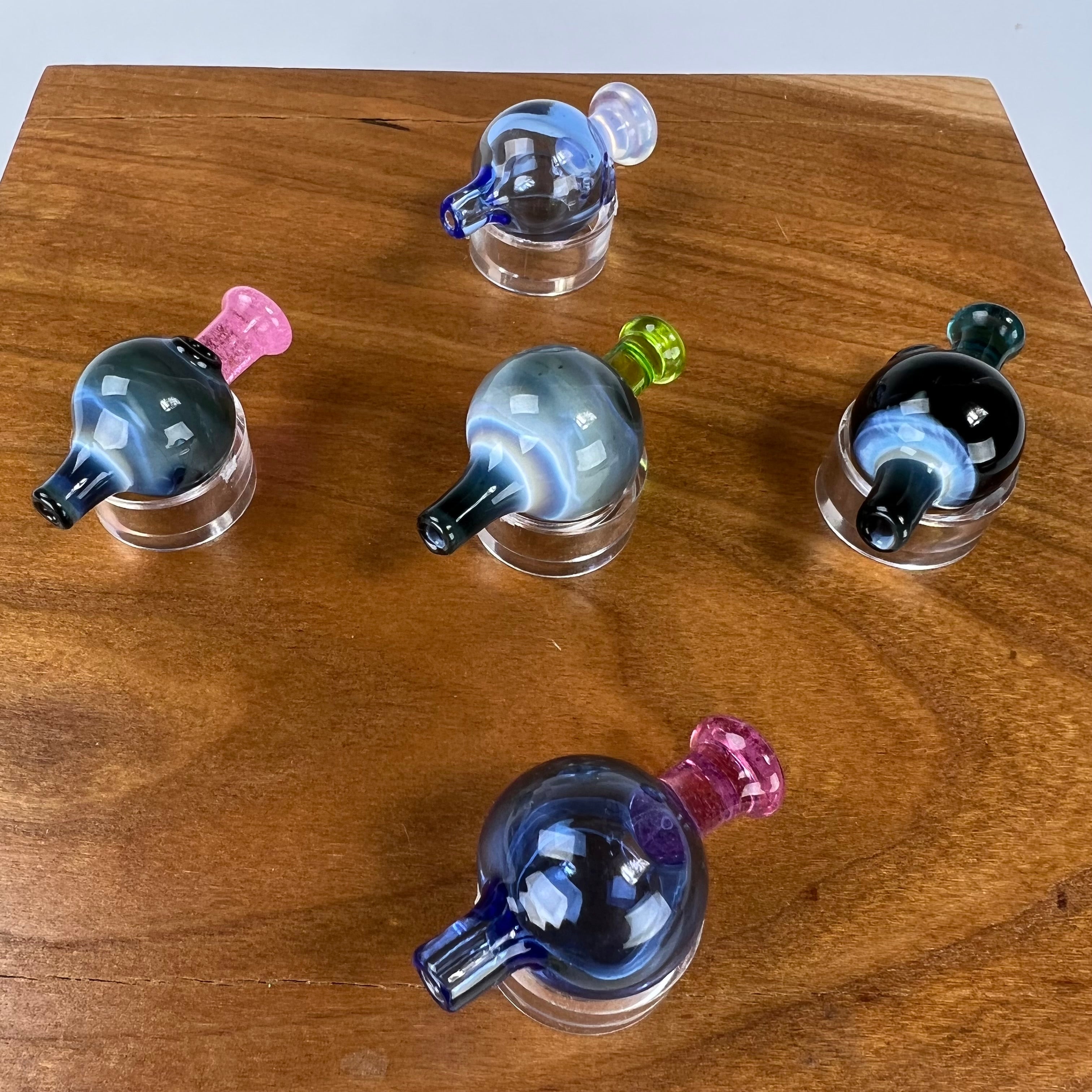 Garner Glass Bubble Caps
