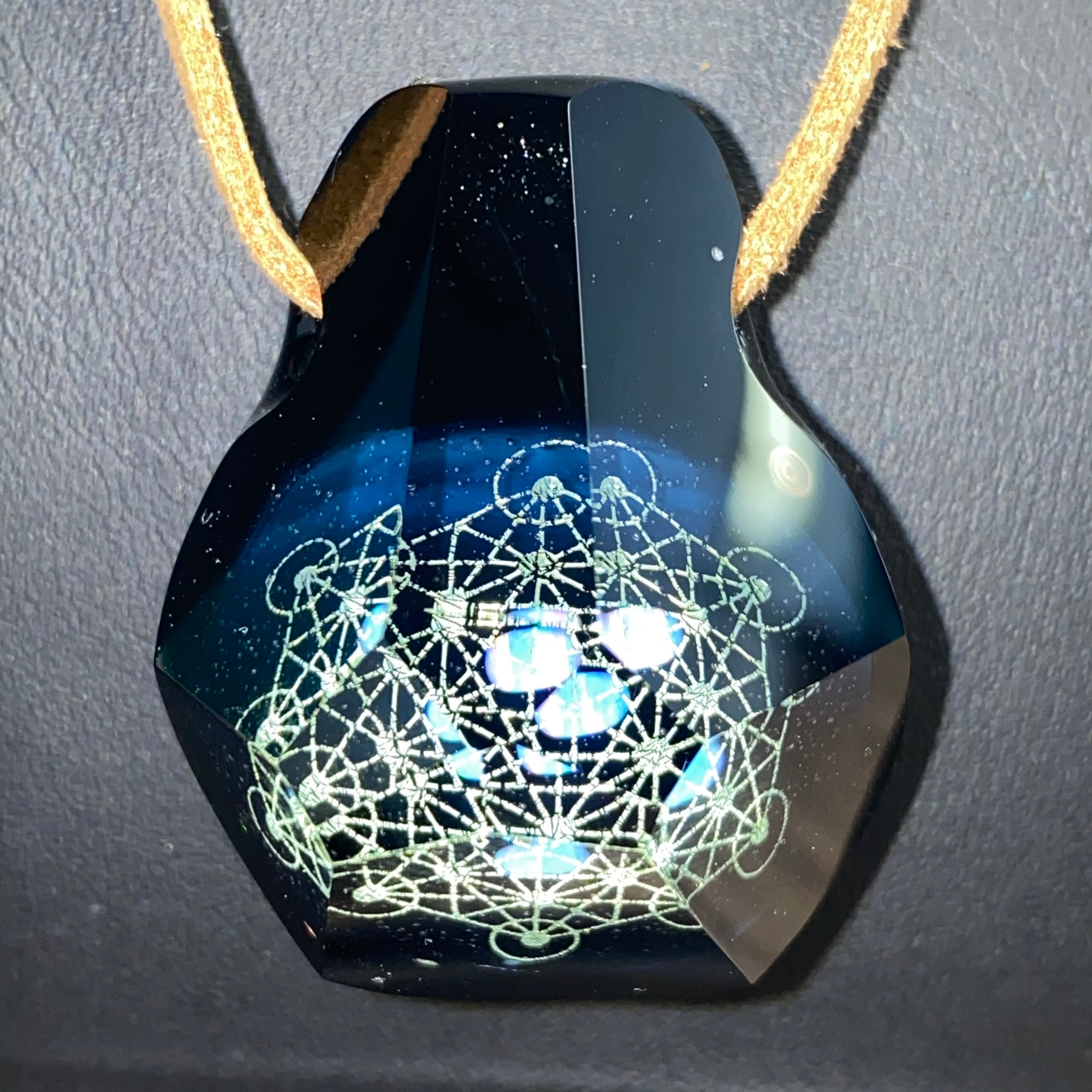 Jes Durfee x CDirty Faceted Pendant