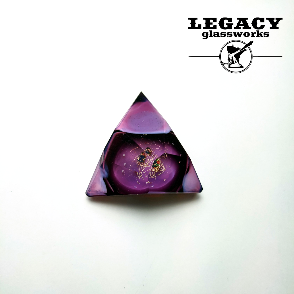 Jes Durfee x Josh Arleth Faceted Opal Triangle Pendant