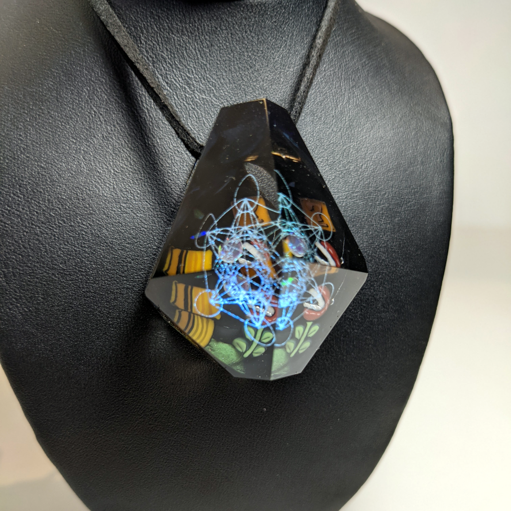 Jes Durfee x Micro Faceted Millie Pendant