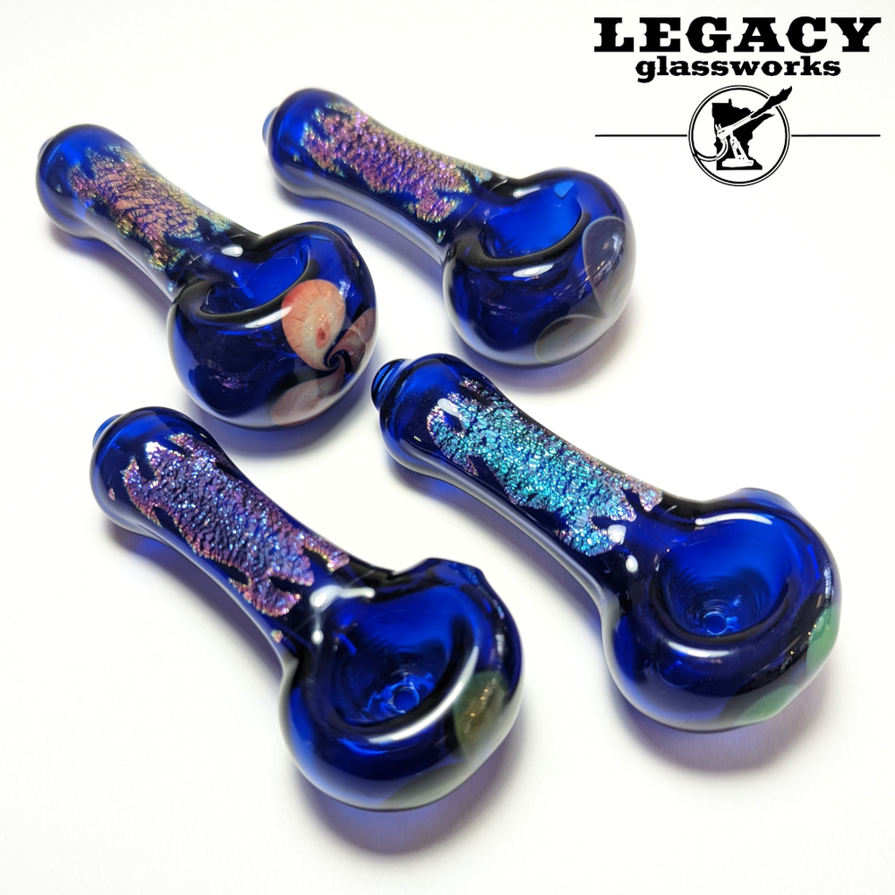 Lab Rat Glass Dichro Mini Puzzle Spoons | Legacy Glassworks