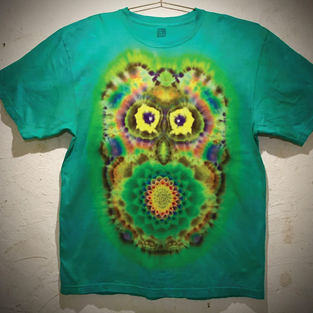 Yogu Tie-dye Shirt "Owl" XXL