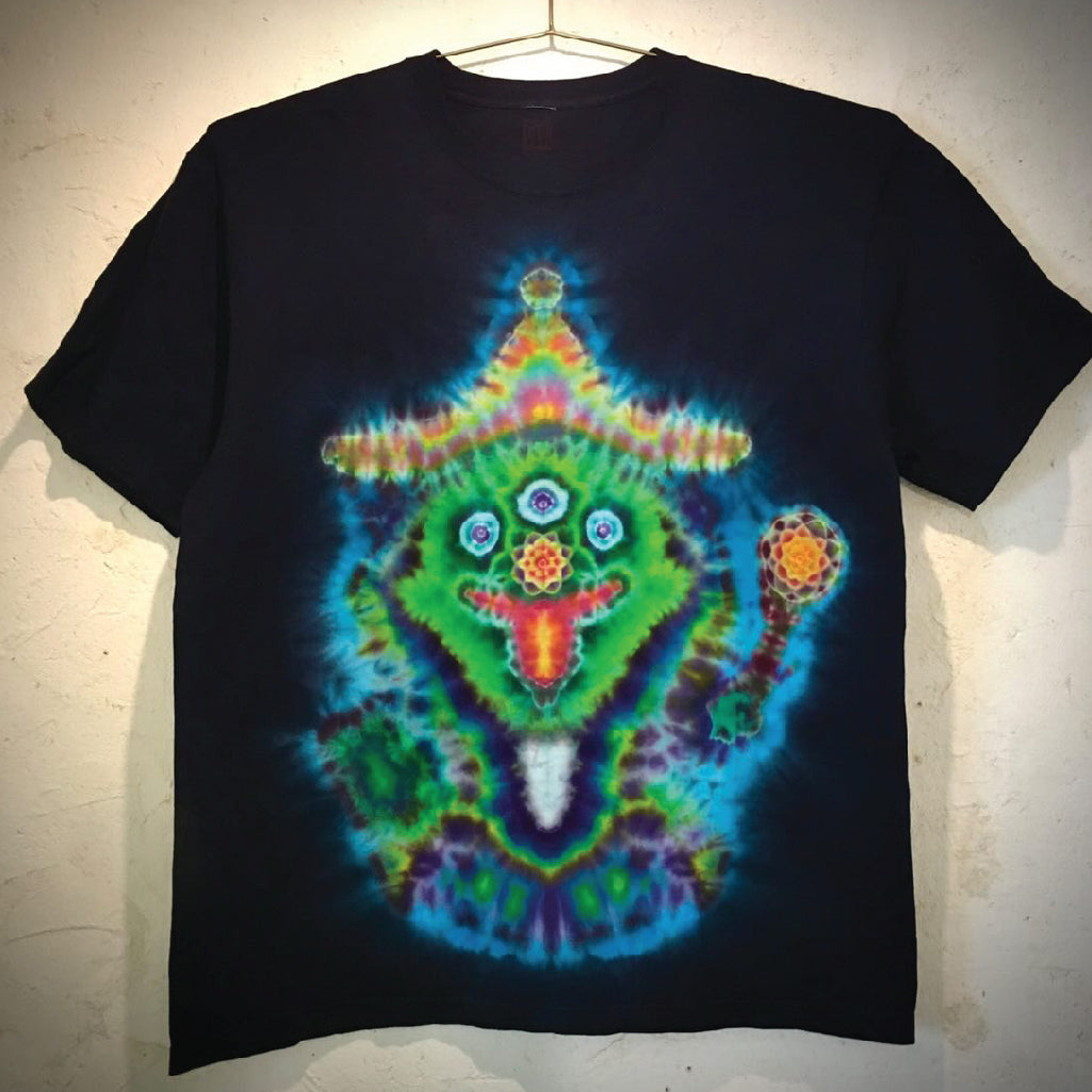 Yogu Tie-dye Shirt "Wizard Mons" XL