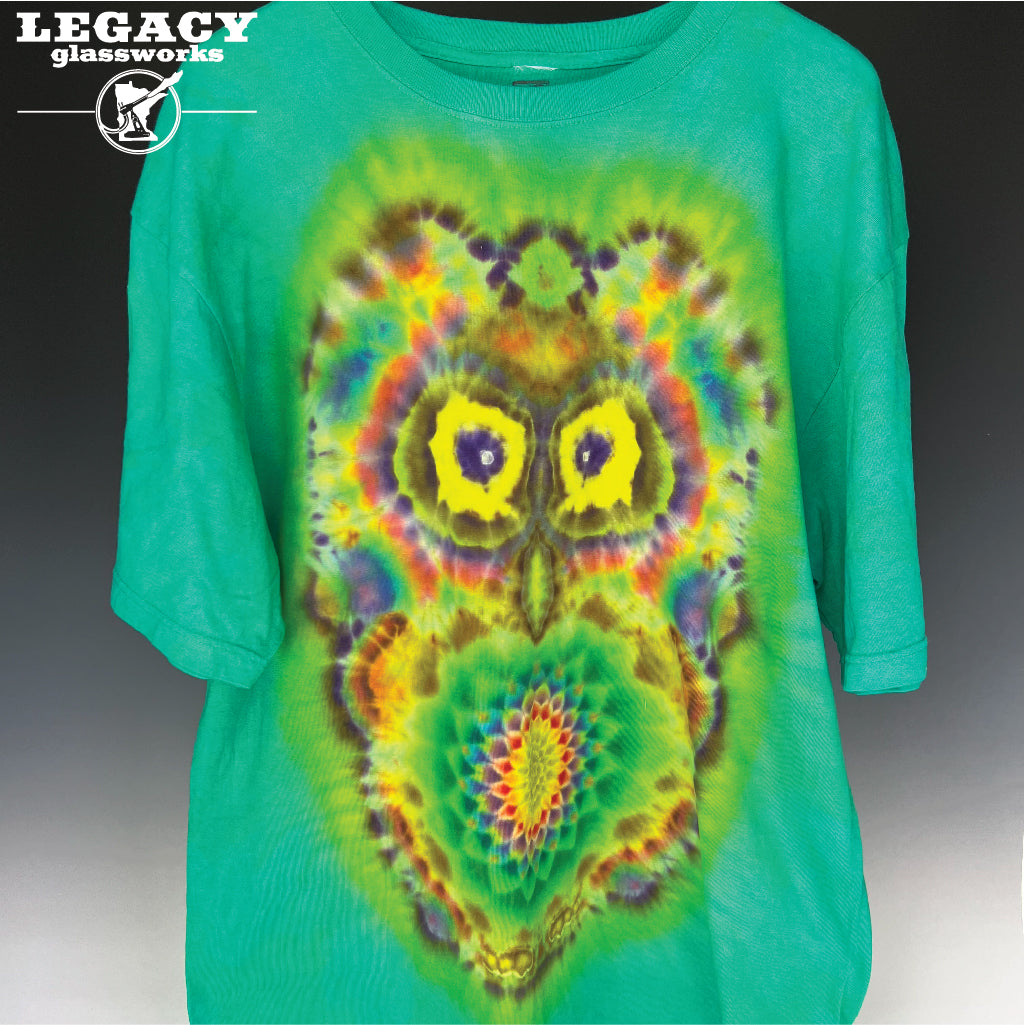 Yogu Tie-dye Shirt "Owl" XXL