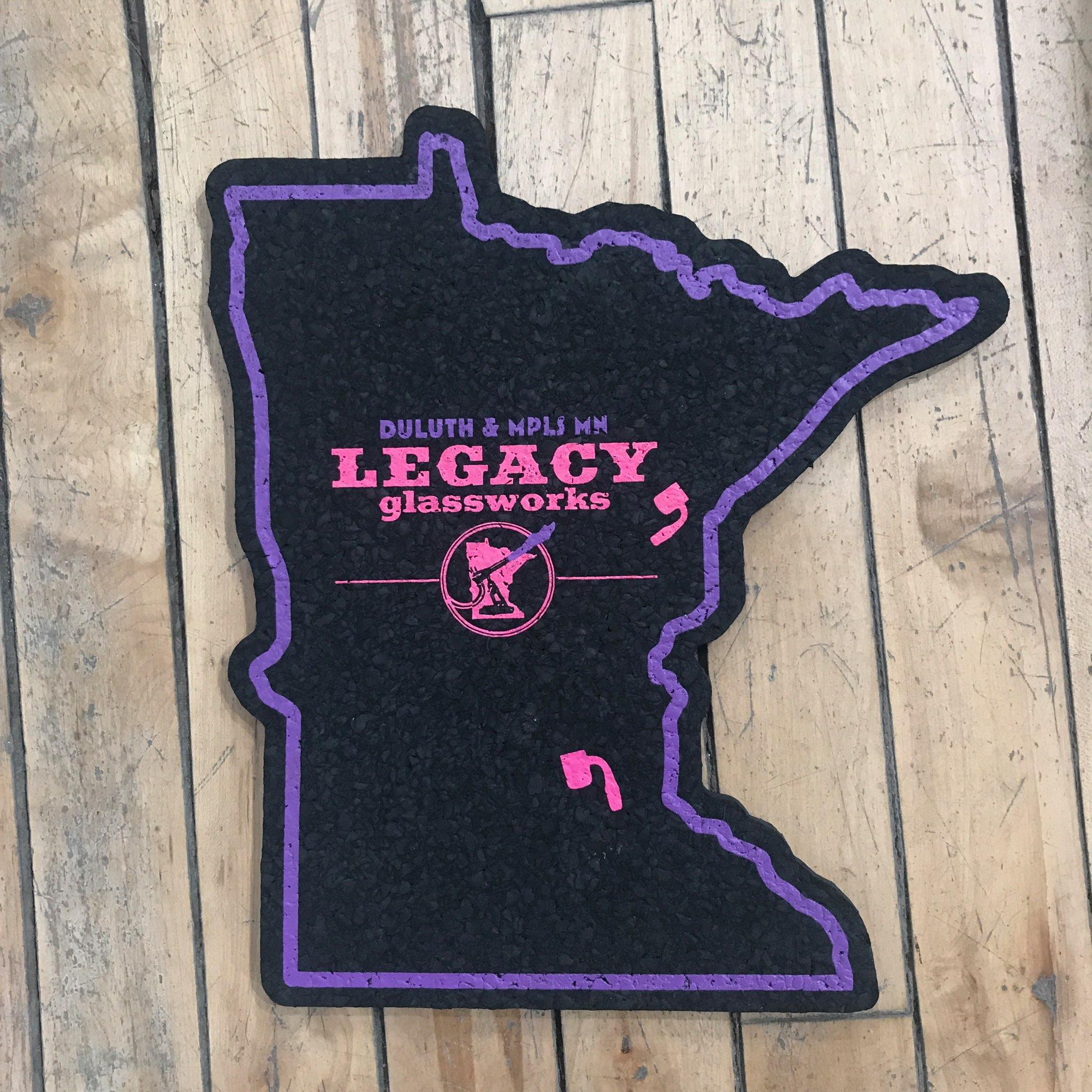 Legacy Glassworks Limited Edition MN Moodmat
