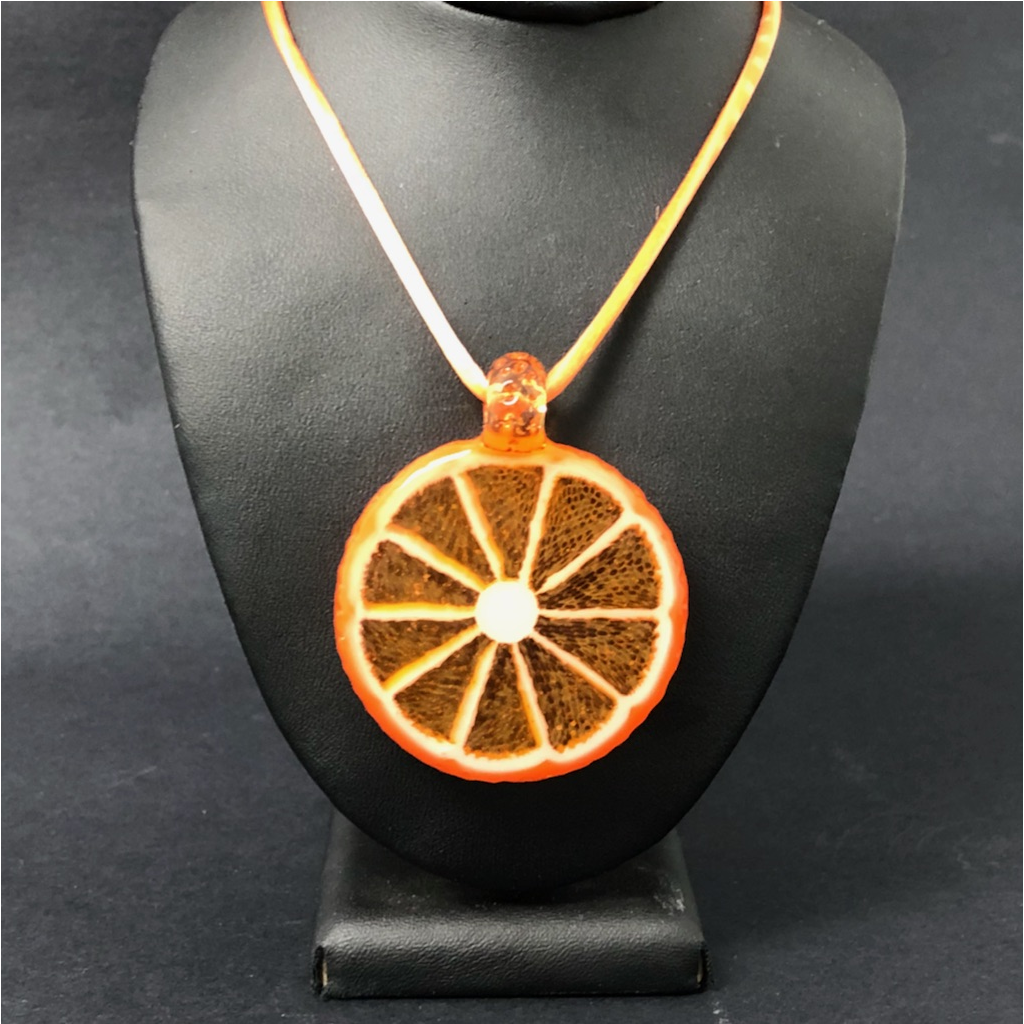 Lyons Orange Slice Pendant