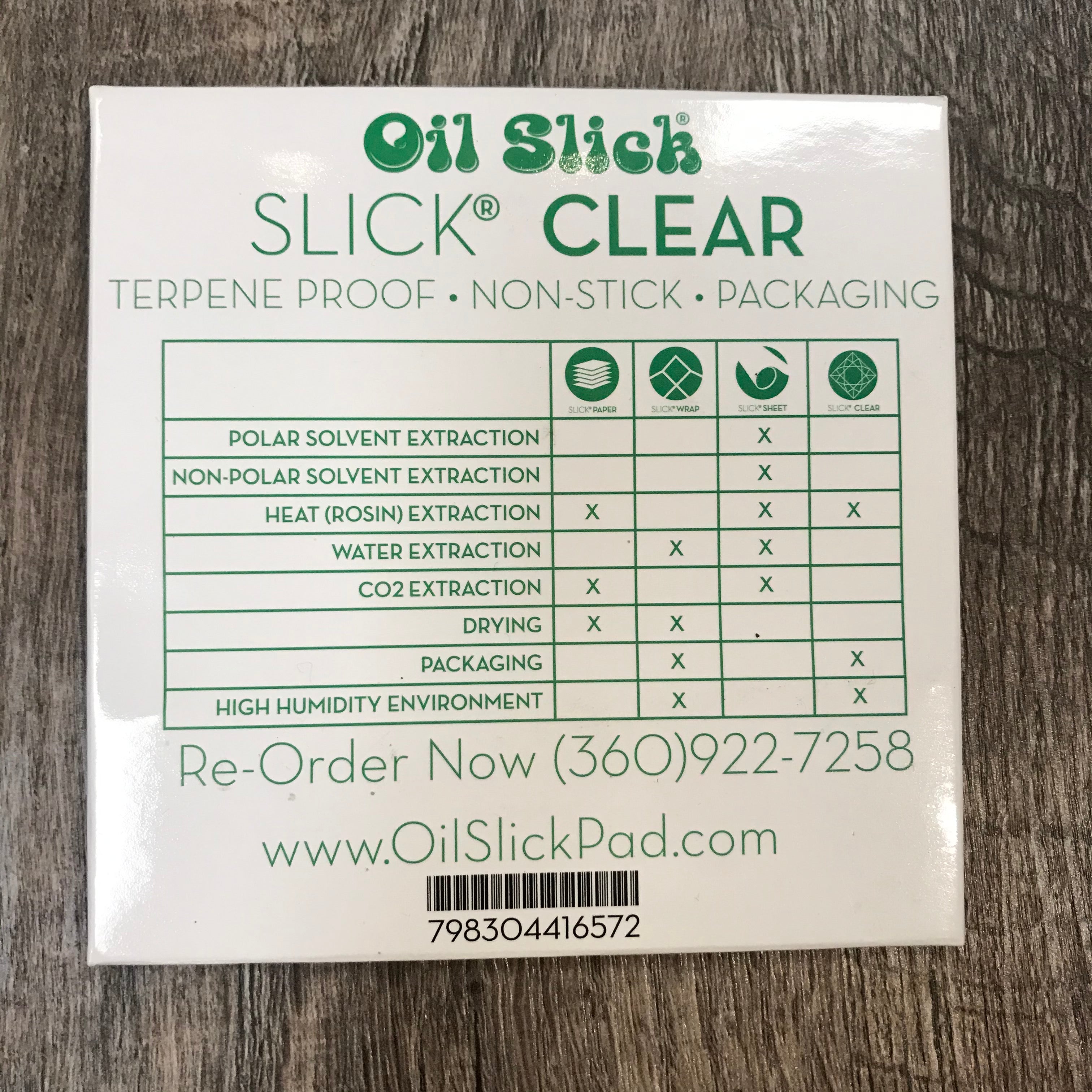 OilSlick Clear FEP Film Sheets
