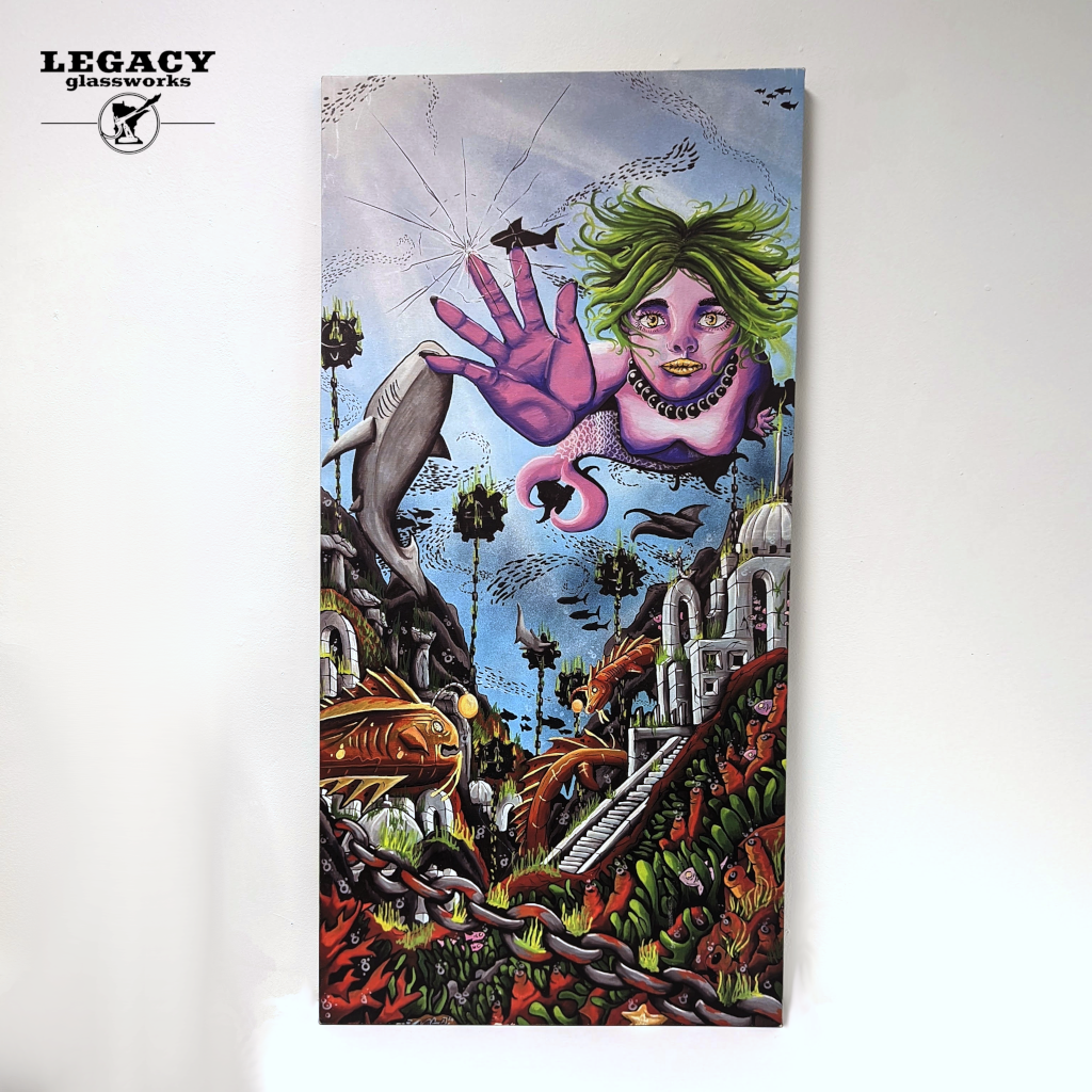 Rose One "Fish Tank" Print