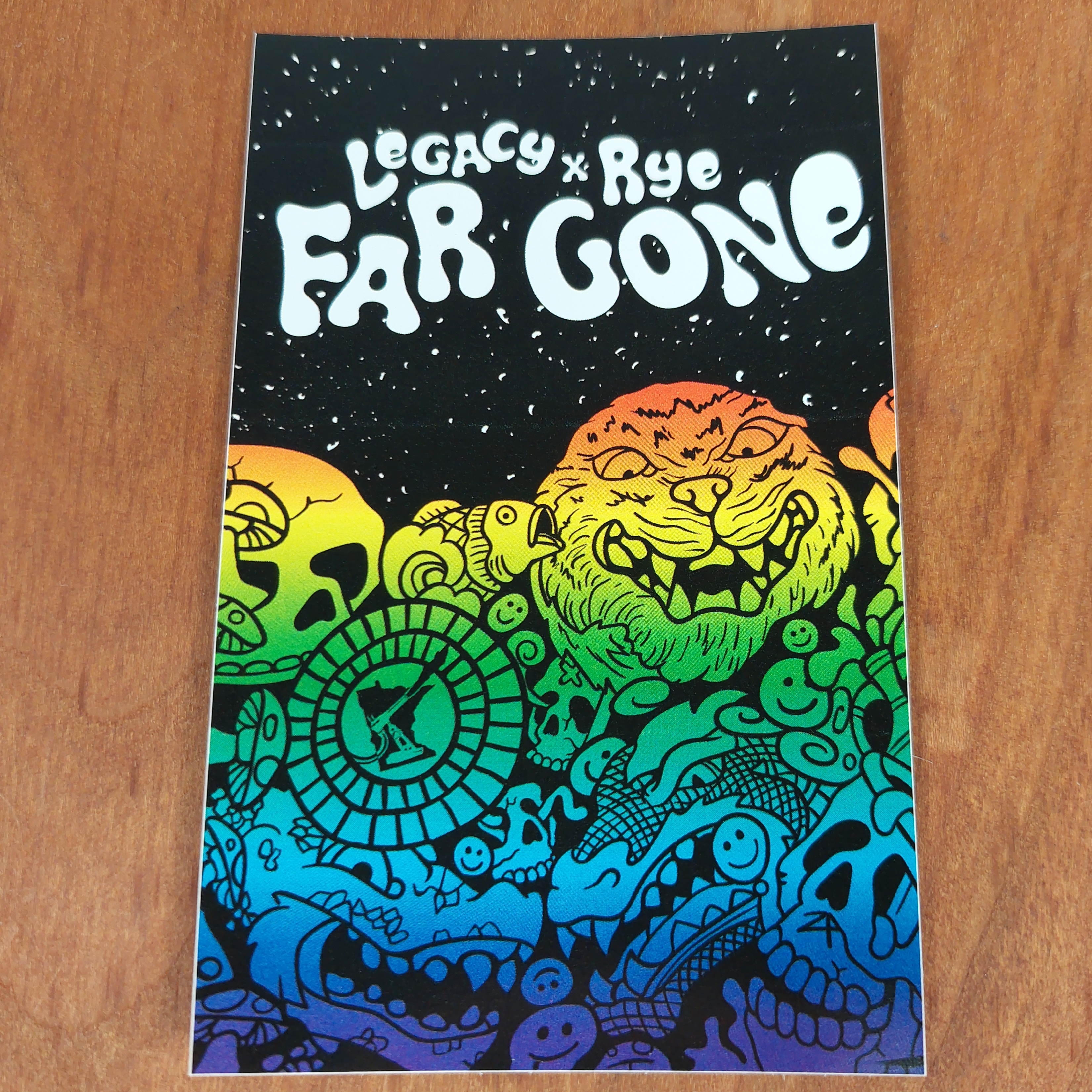 Rye "Far Gone" Sticker