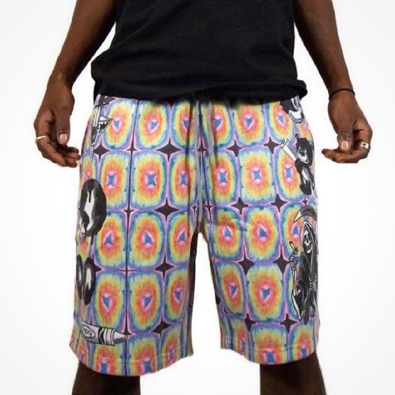 Trevy Metal Colorful Chaos shorts