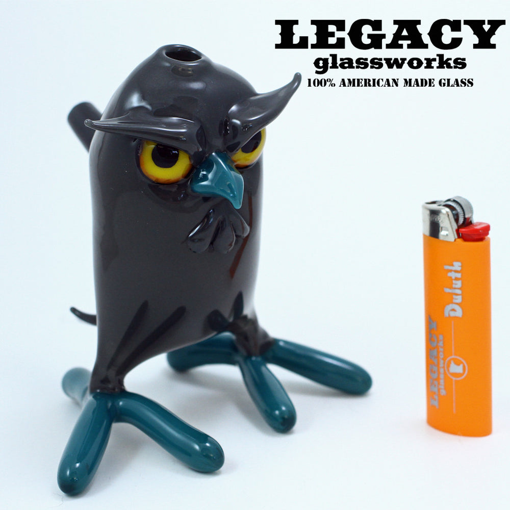 Shackman Grey Owl Rig | Legacy Glassworks
