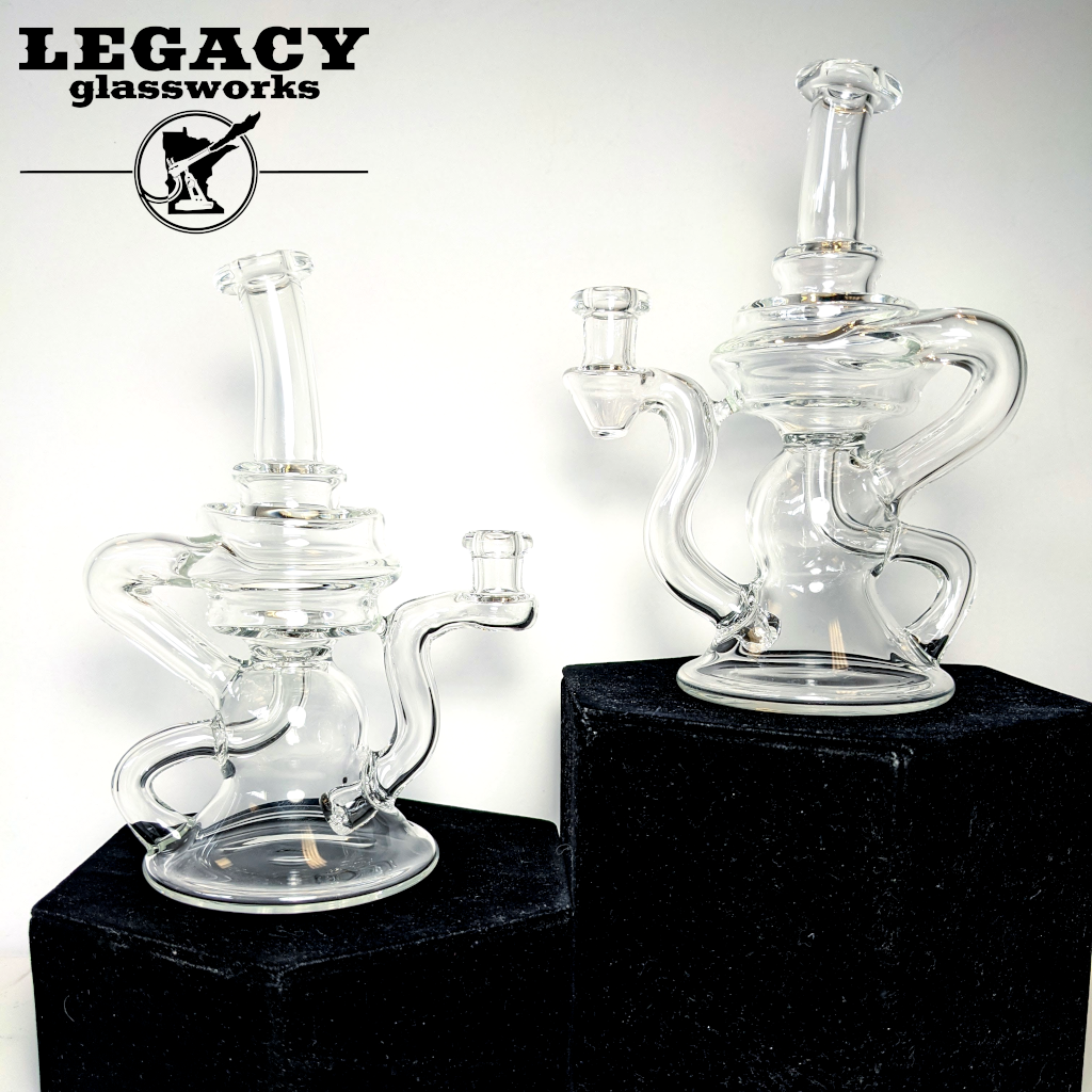 Space Cricket Glass Clear Recycler