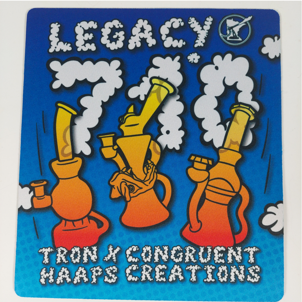 Legacy Glassworks x Tron x Congruent Creations x Haaps Mat