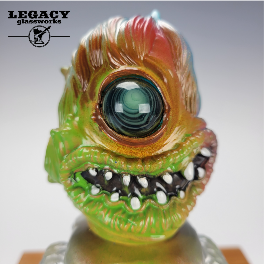 Binbizii Vinyl Toy x Emon Glassworks