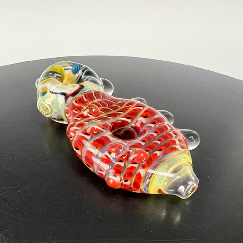 Shadow Craft Glass Colored Donut Dry Pipes