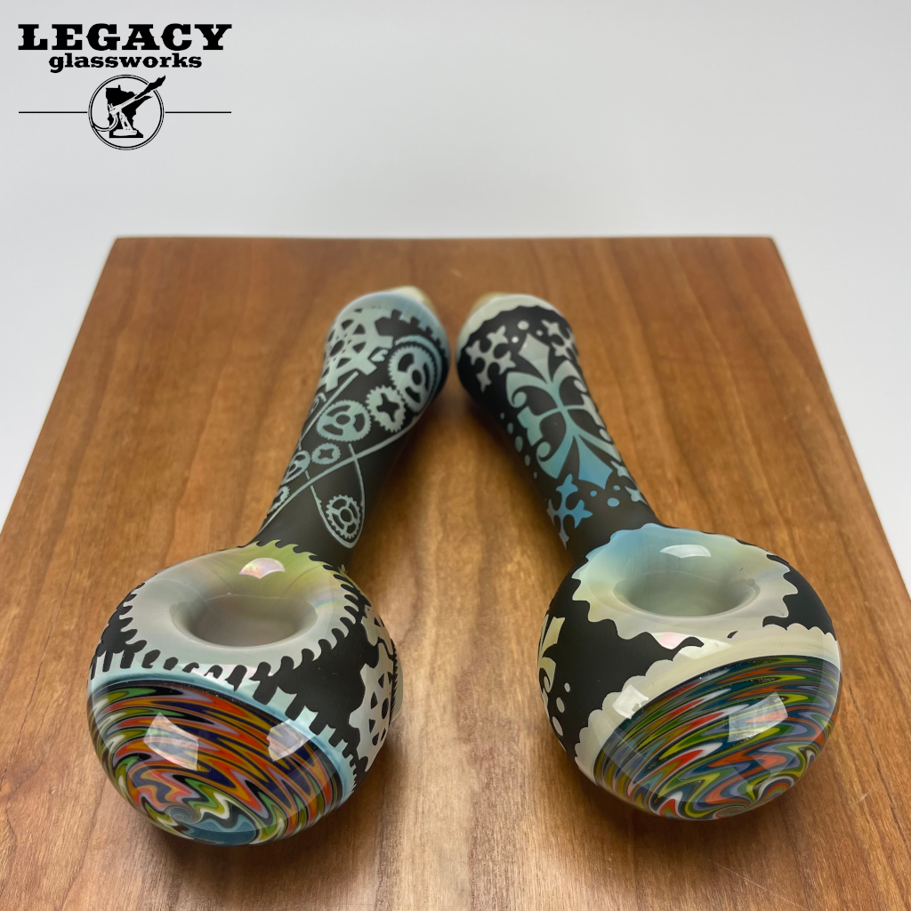 Liberty Carved WigWag Spoons