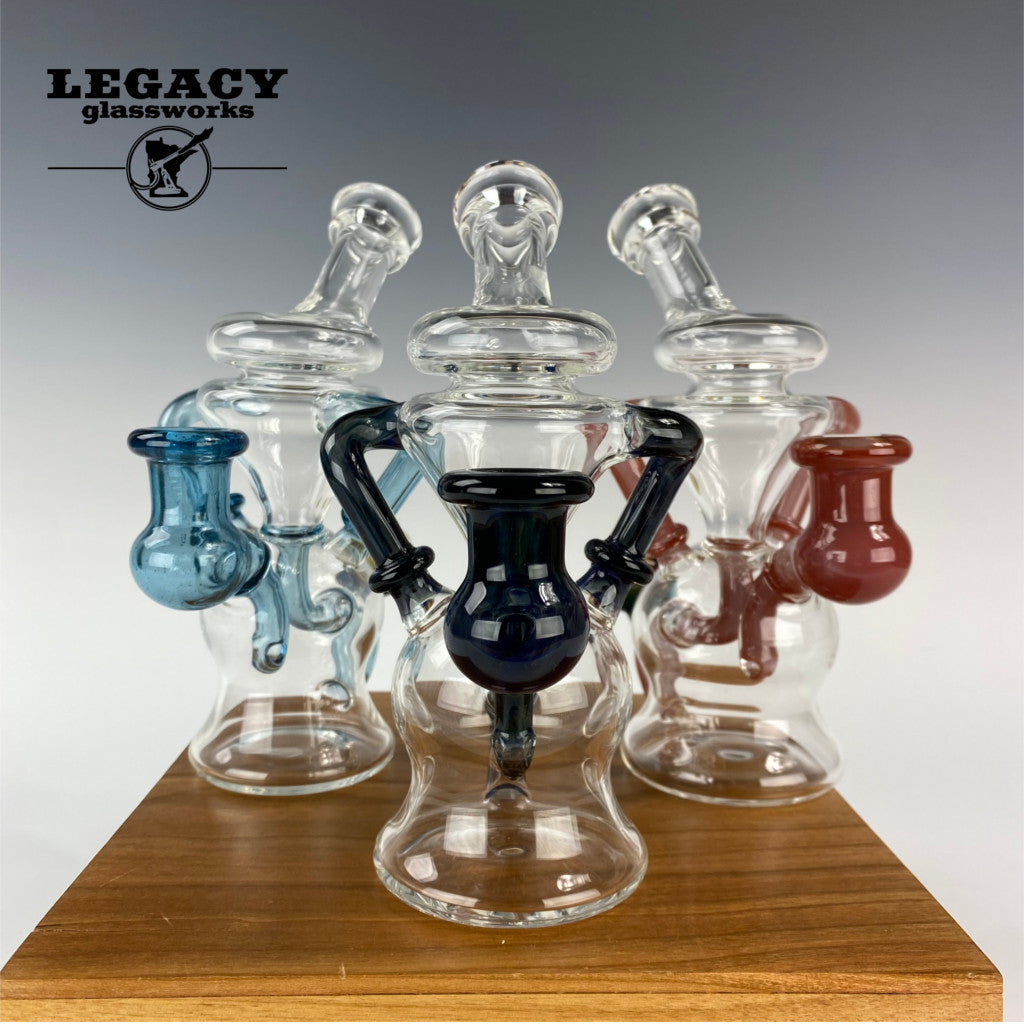 Zak's Glass Color Accented Recycler (DLM)