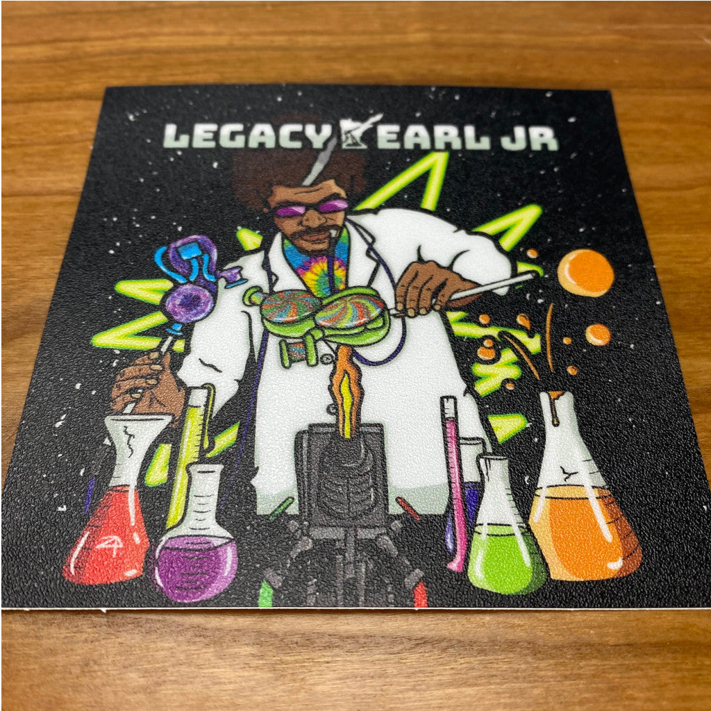 Earl Jr x Legacy Glassworks "Bottle Gang" Commemorative Stickers