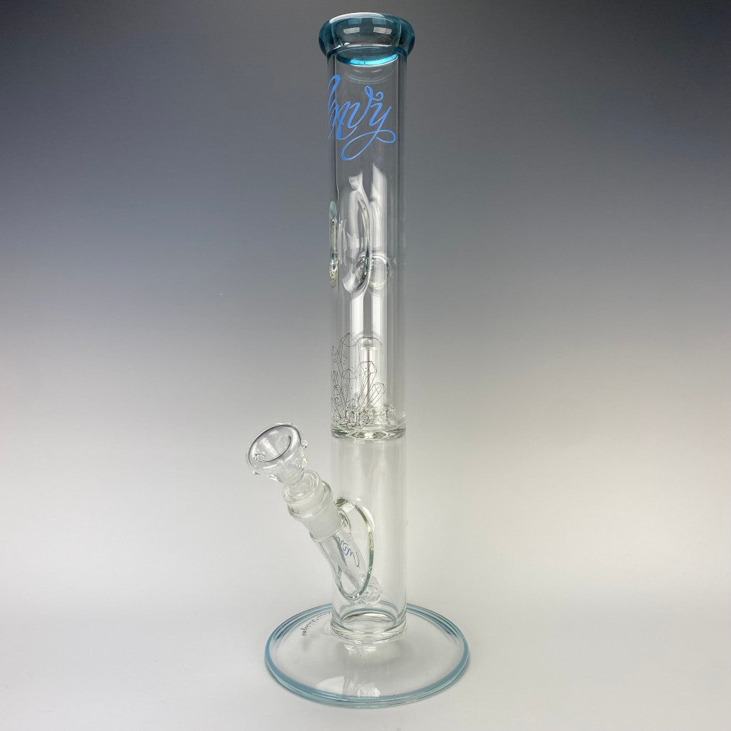 Envy Glass 17" Straight Tube w/ Color