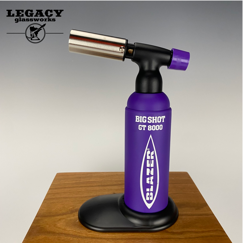 Blazer Big Shot Limited Edition Purple / Glow Butane Torch