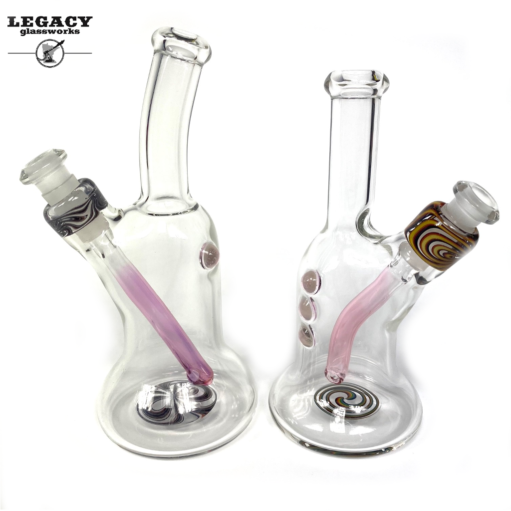 Sammy Flowers Clear Tube with Wigwag Accents