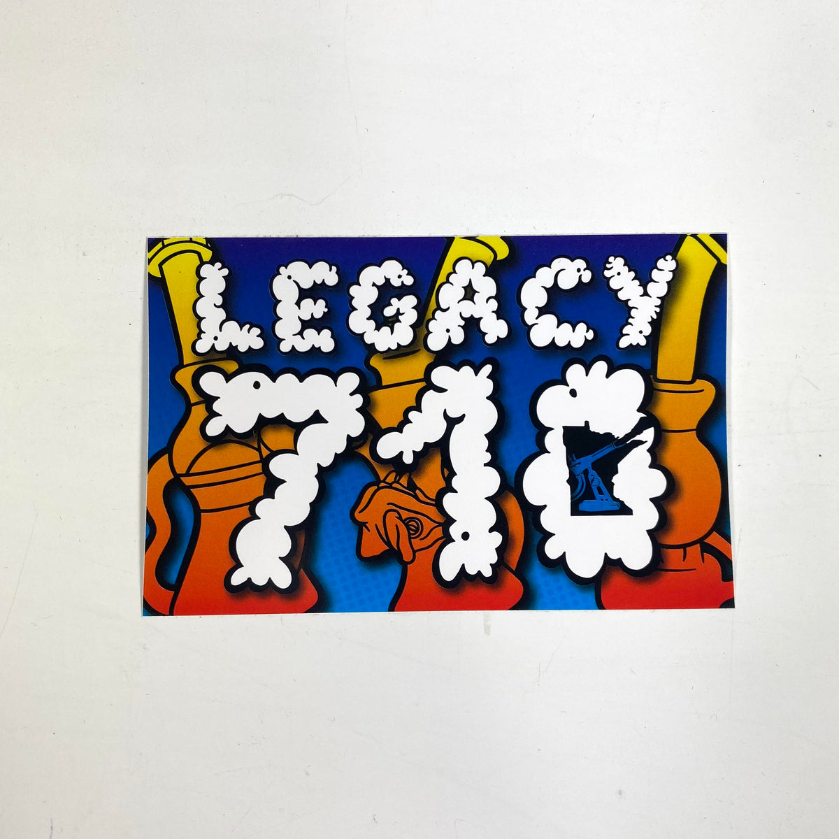 710 Congruent x Haaps x Tron Sticker | Legacy Glassworks